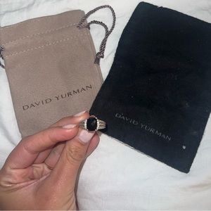 AUTHENTIC Black Onyx David Yurman Ring